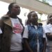 Survivors of sexual violence that occured after the December 2007 presidential election gather at the Milimani Law Courts in Nairobi, Kenya during a hearing into a constitutional petiton they filed. The High Court is scheduled to deliver a judgment on that petition on Thursday, December 10, 2020. Credit: Physicians for Human Rights (PHR).