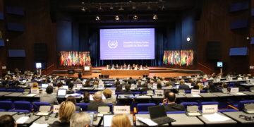 The International Criminal Court (ICC) states parties convene at the World Forum Convention Center in The Hague from December 5-12, 2018, for the 17th session of the Assembly of state parties Credit: The ASP Flickr account