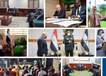 Karim Khan during his one-week mission in Sudan. Photo Credit: ICC-CPI