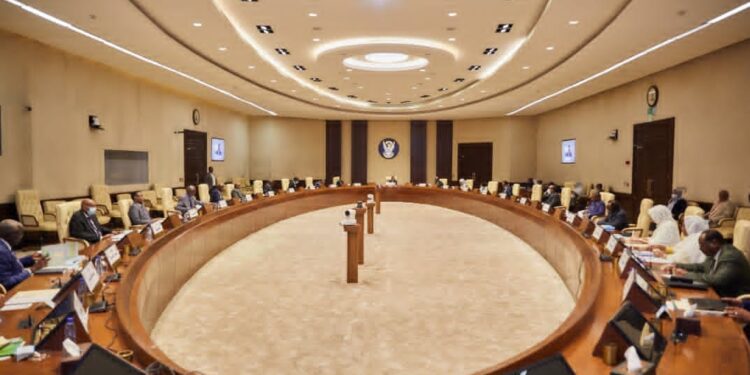 Sudan's cabinet votes to ratify the Rome Statute of the International Criminal Court on Tuesday, seen here in a picture provided by Sudan's Prime Minister's official Twitter account - Office of Sudan's Prime Minister/AFP