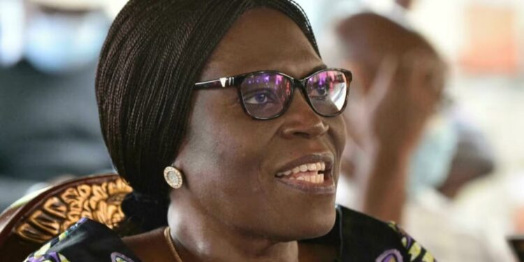 Ivory Coast's former first lady Simone Gbagbo, seen here in August 2020, faced charges of crimes against humanity following her husband's refusal to hand power over to Alassane Ouattara, who won a 2010 election. Photo Credit: © Sia Kambou, AFP (file photo)