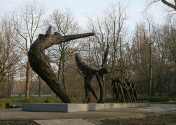 National Monument Slavery Past, Oosterpark, Amsterdam, Holland. Made by Erwin de Vries in 2002.