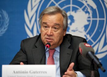 United Nations secretary-general Antonio Guterres. Image: U.S. Mission Photo, CC BY-NC-ND 2.0