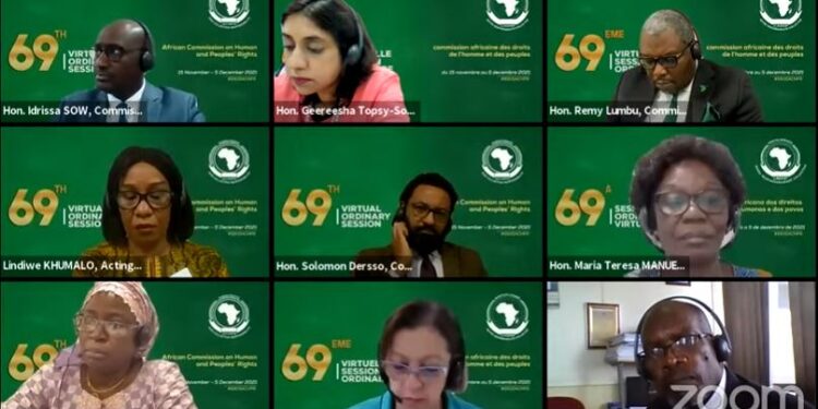 69th Ordinary Session of the African Commission on Human & Peoples’ Rights (ACHPR) #69OSACHPR