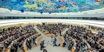 UN Human Rights Council in session. Photo credit: UN Flickr account