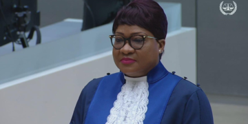 Judge Miatta Maria Samba Presiding Judge in the case of The Prosecutor v. Paul Gicheru. Photo credit: @ICC/CPI