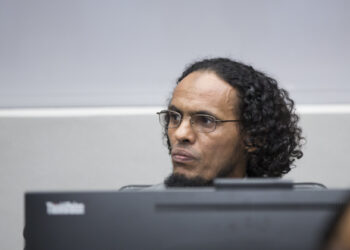 ICC Trial Chamber VIII declares Mr Al Mahdi guilty of the war crime of attacking historic and religious buildings in Timbuktu and sentences him to nine years' imprisonment. Photo credit: @ICC-CPI
