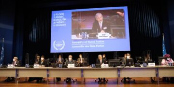 Assembly of State Parties annual session. Photo Credit: @ICC-CPI