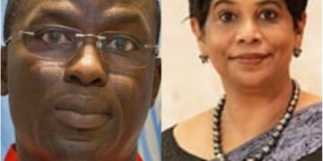 Mame Mandiaye Niang. Photo credit: ICTY and Nazhat Shameen Khan. Photo credit: UN/OHCHR