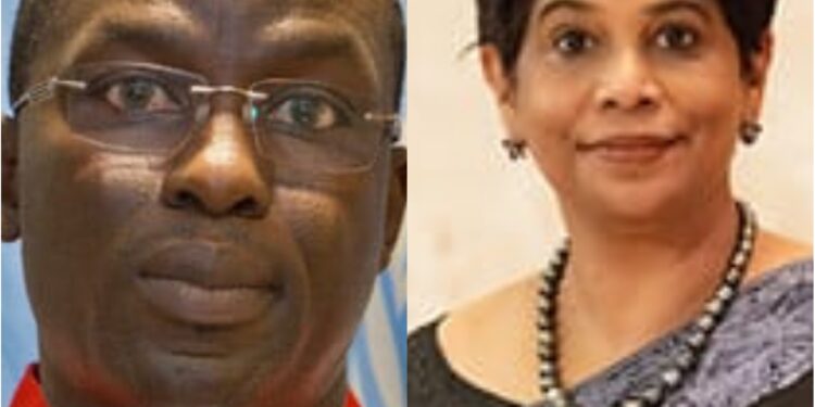 Mame Mandiaye Niang. Photo credit: ICTY and Nazhat Shameen Khan. Photo credit: UN/OHCHR