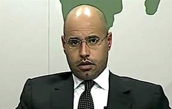Saif Al-Islam Gaddafi. Photo Credit: @ICC-CPI