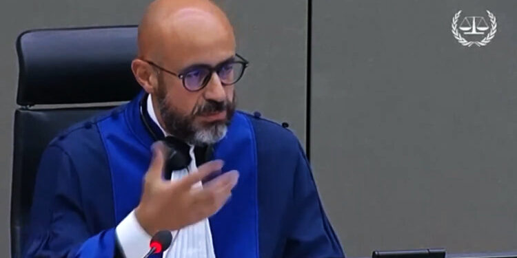 Judge Rosario Salvatore Aitala, Presiding Judge of the Pre-Trial Chamber II on the situation in Darfur, Sudan. Photo credit: @ ICC-CPI