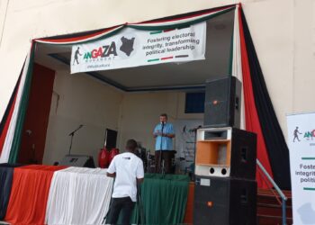 Angaza Movement launch at Mombasa at Tononoka Hall. Photo: HAKI Yetu official twitter account.
