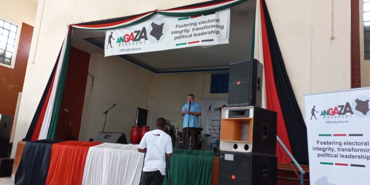 Angaza Movement launch at Mombasa at Tononoka Hall. Photo: HAKI Yetu official twitter account.