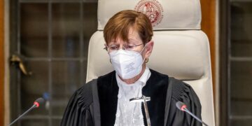 The President of the Court, H.E. Judge Joan E. Donoghue. Photo credit: @CIJ_ICJ