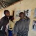 Nakuru residents at the “Justice Through African Eyes” cartoon exhibition at the Nakuru Social Hall on March 31, 2022. Photo credit: @Waceke Njoroge