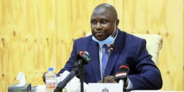 Gambian Justice Minister Dawda Jallow released the Government White Paper on the Report of the Truth, Justice and Reparations Commision on May 25, 2022. Photo credit: Facebook