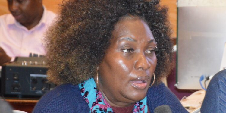 Jacqueline Mutere, Director of Grace Agenda: She asked why the Trust Fund for Victims had excluded from its assistance programme some areas that were affected by the 2007/2008 post-election violence.