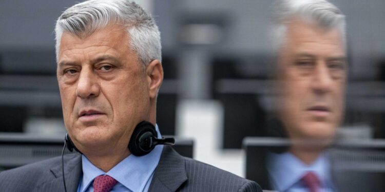 Hashim Thaci in The Hague