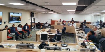 Participants engaging speakers during Sudan Symposium