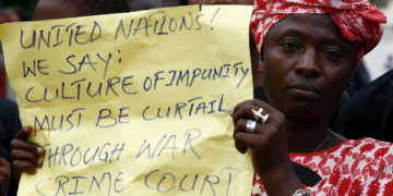 Woman calls on the establishment of a war crimes court in Liberia for justice and accountability.
