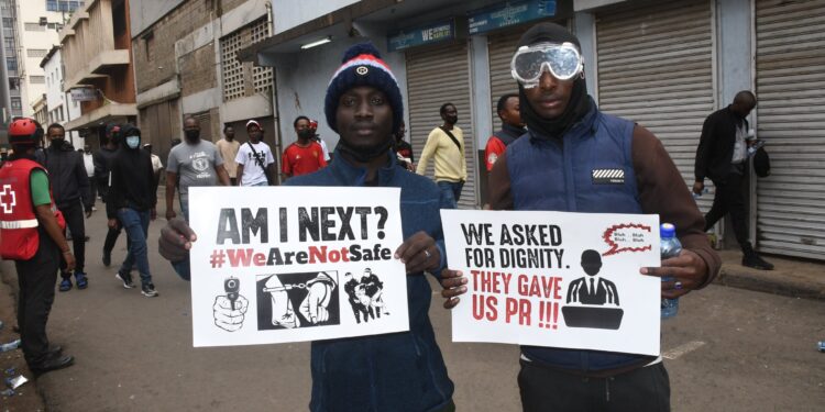 Kenya human rights situation june 25 protests