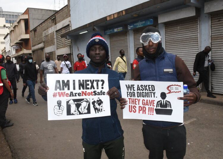 Kenya human rights situation june 25 protests